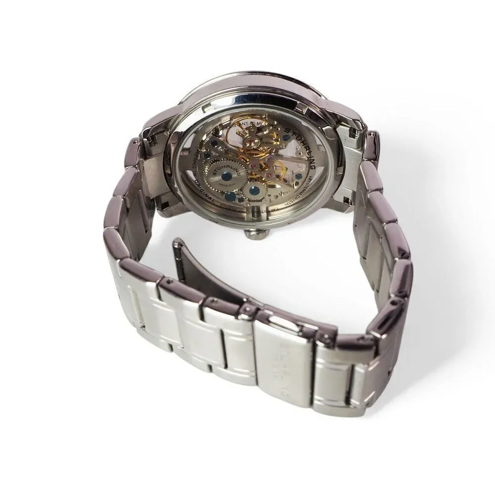 Stuhrling Original Winchester Pro Skeleton Dial Classic Mechanical Watch 394.331
